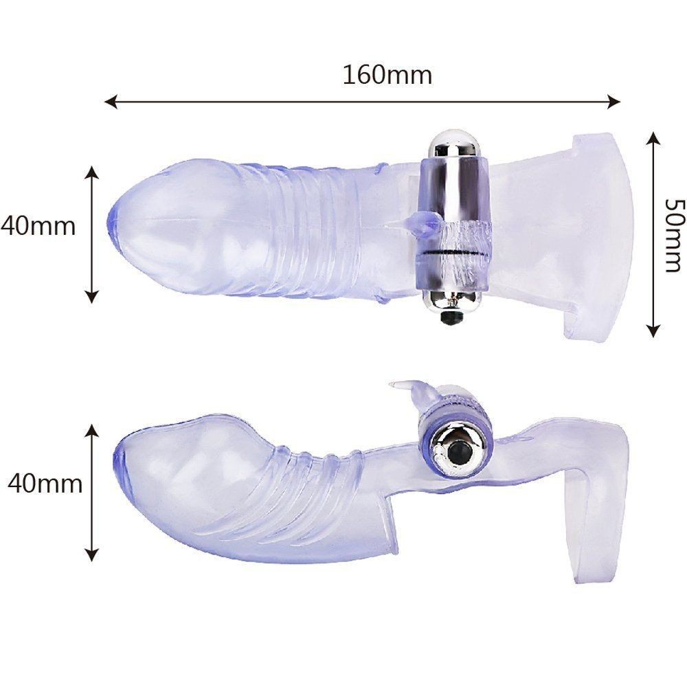bAŞKa Finger Vibe Pink G-Stimulant 10 Mod Parmak Vibratör