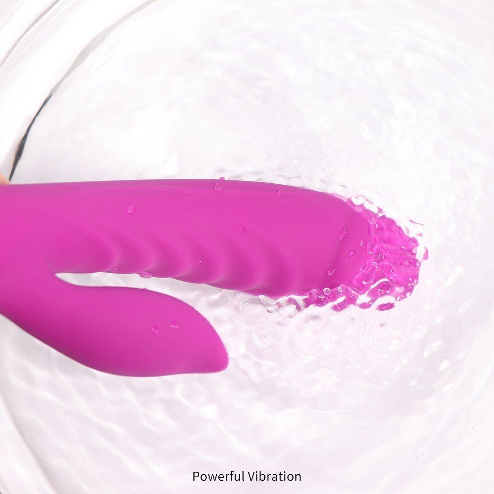 Shequ Huanyan 10 Hız Flexible G-Noktası Rabbit Vibratör SQ-V10022