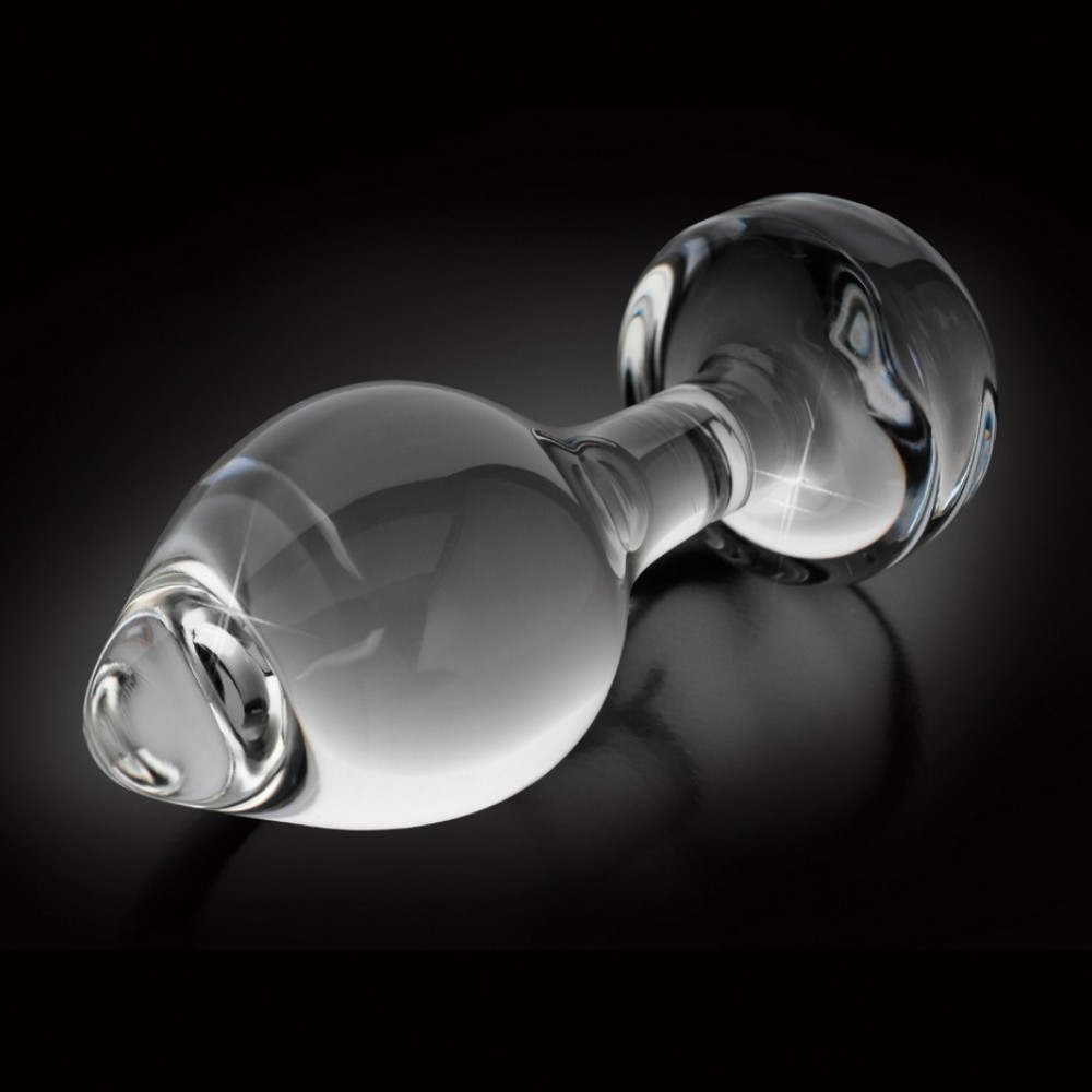 Pipedream İcicles No.44 Hand Blown Glass Massager Cam Plug