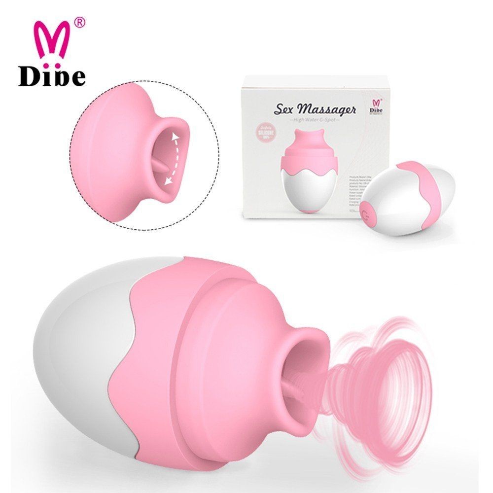 Dibe Sex Massager Tongue Hava Darbeli Dil Vibratör