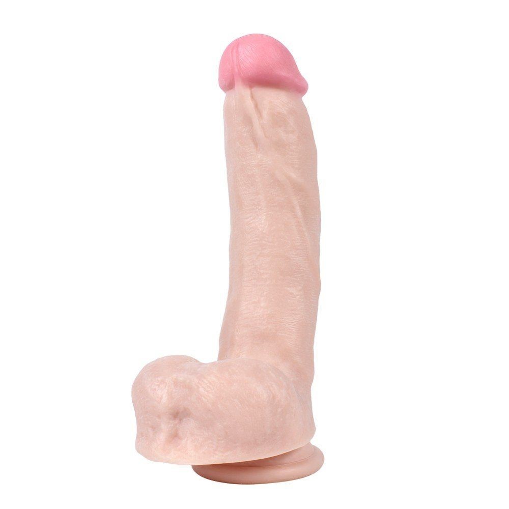 Dildo Series Bruce Wills 22 Cm Yumuşak Realistik Dokulu Penis XS-WBC10008