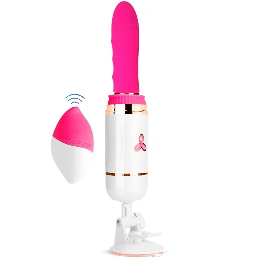 bAŞKa Vibes Heating Thrusting Remote Control Sex Machine Vibratör