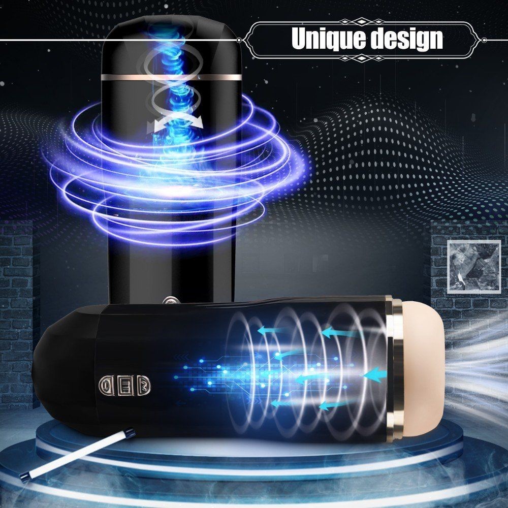 Shequ Snow İnspiratory Emiş Güçlü 7 Mod Titreşimli Realistik Anüs SQ-MA70060