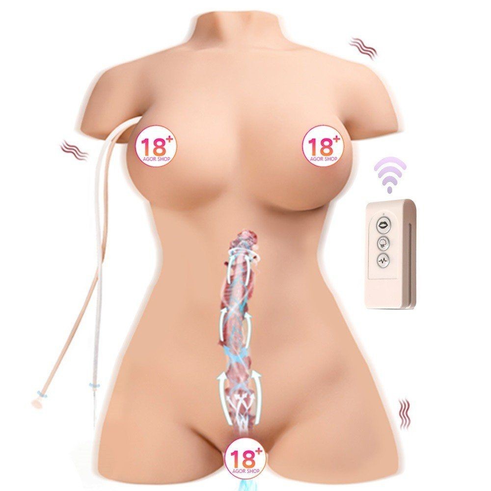 Shequ April Sucking And Vibration Realistik Vücut Masturbator SQ-MAS20027