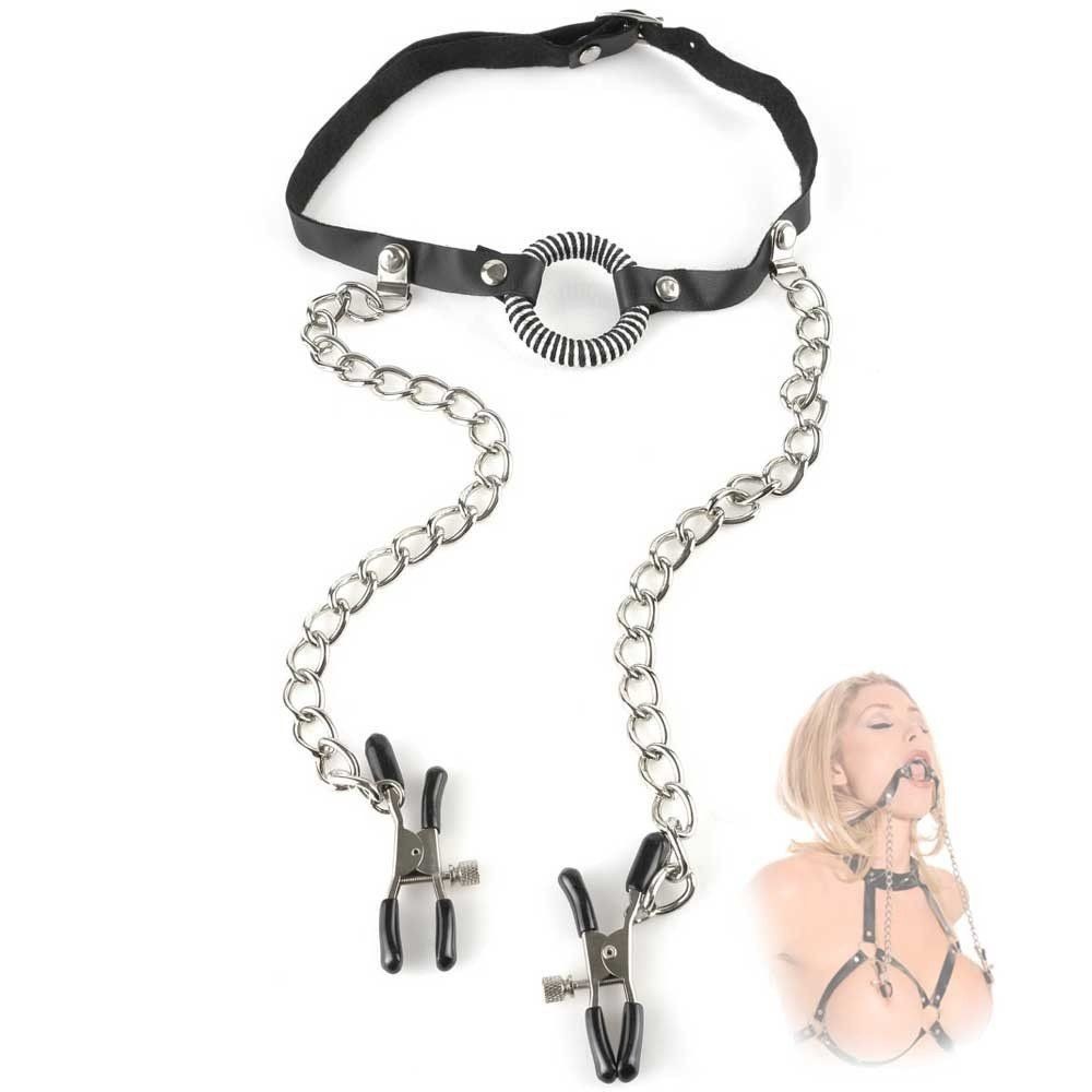 Pipedream Fetish Fantasy Series O-Ring Gag Göğüs Klipsi