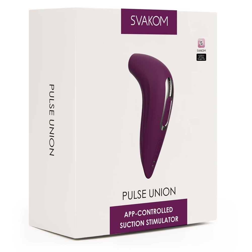 Svakom Pulse Union Telefon Kontrollü Emiş Vibratör
