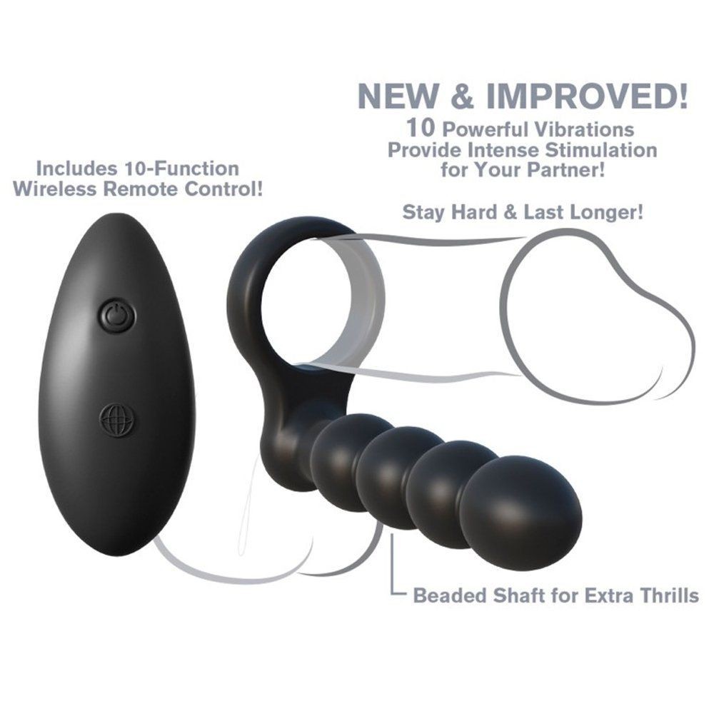 Pipedream Fantasy C-Ringz Remote Control Double Penetrator