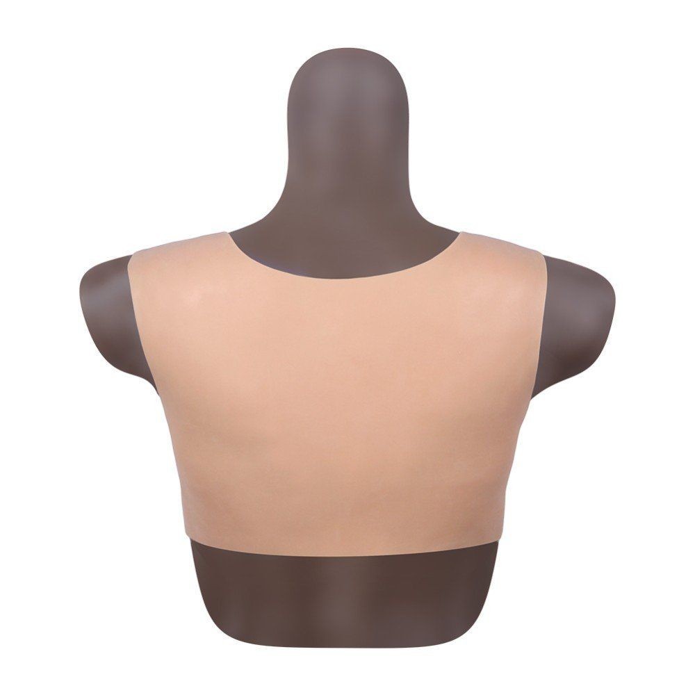 bAŞKa Bodysuit Crossdresser Giyilebilir Askılı Silikon Göğüs Cup E