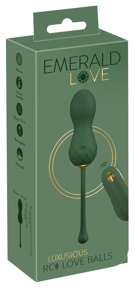 Emerald Love Luxurious Remote Control Love Balls Kegel Vibrator