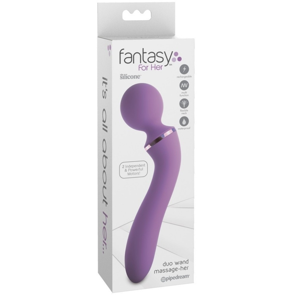 Pipedream Fantasy For Her Duo Wand Massage Her Masaj Wand Vibratör