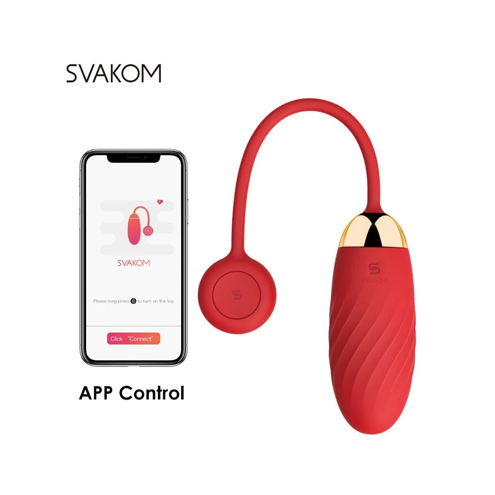 Svakom Ella Telefon Kontrollü Giyilebilir Bullet Vibratör