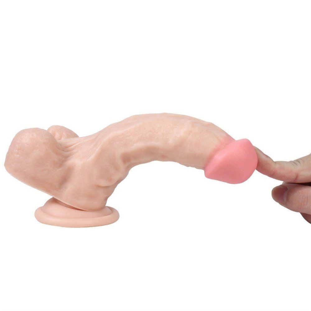 Xise Dildo Series Adonis 18 cm Realistik Penis XS-WBC10018