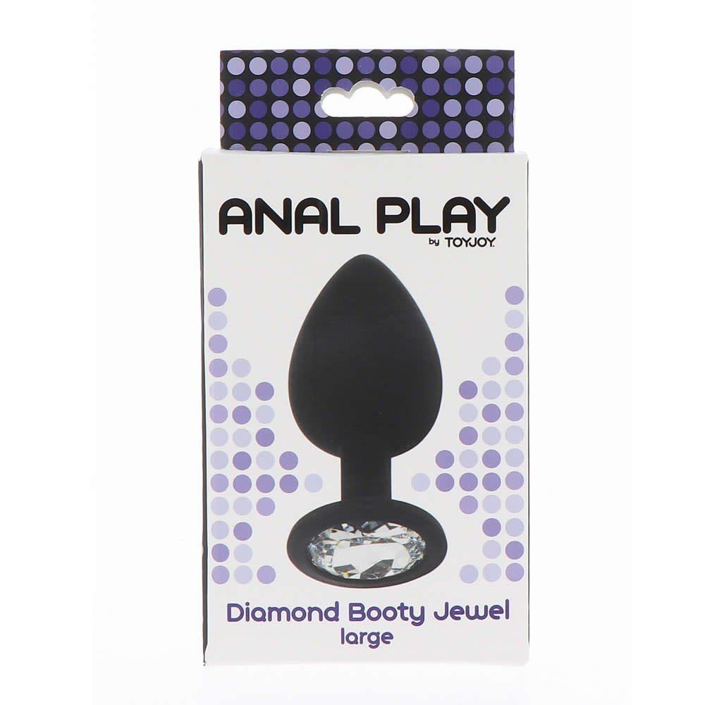 ToyJoy Anal Play Diamond Booty Jewel Large Anal Plug