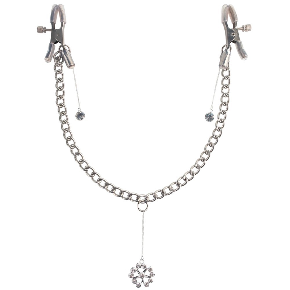 Pipedream Fetish Fantasy Series Crystal Nipple Clamps Göğüs Klipsi