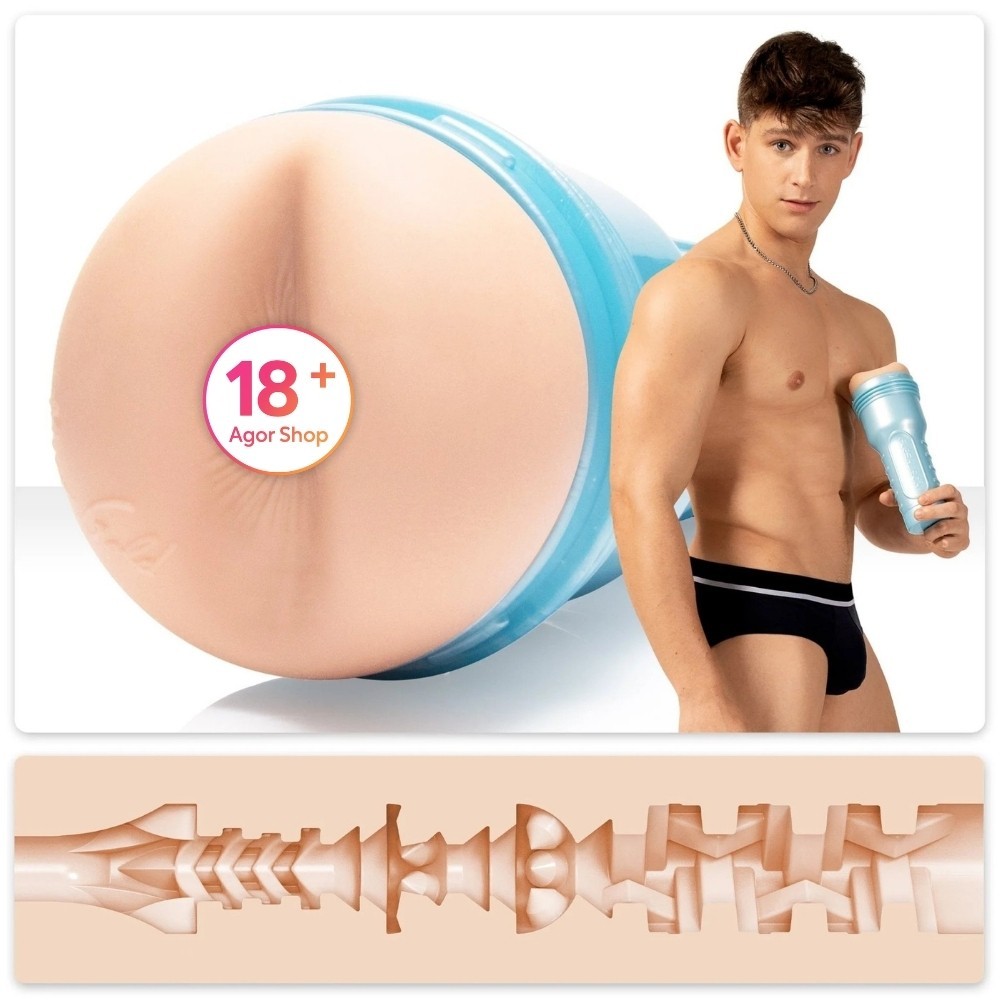 Original Fleshjack Boys Reno Gold Golden Boy Texture Anal Masturbator