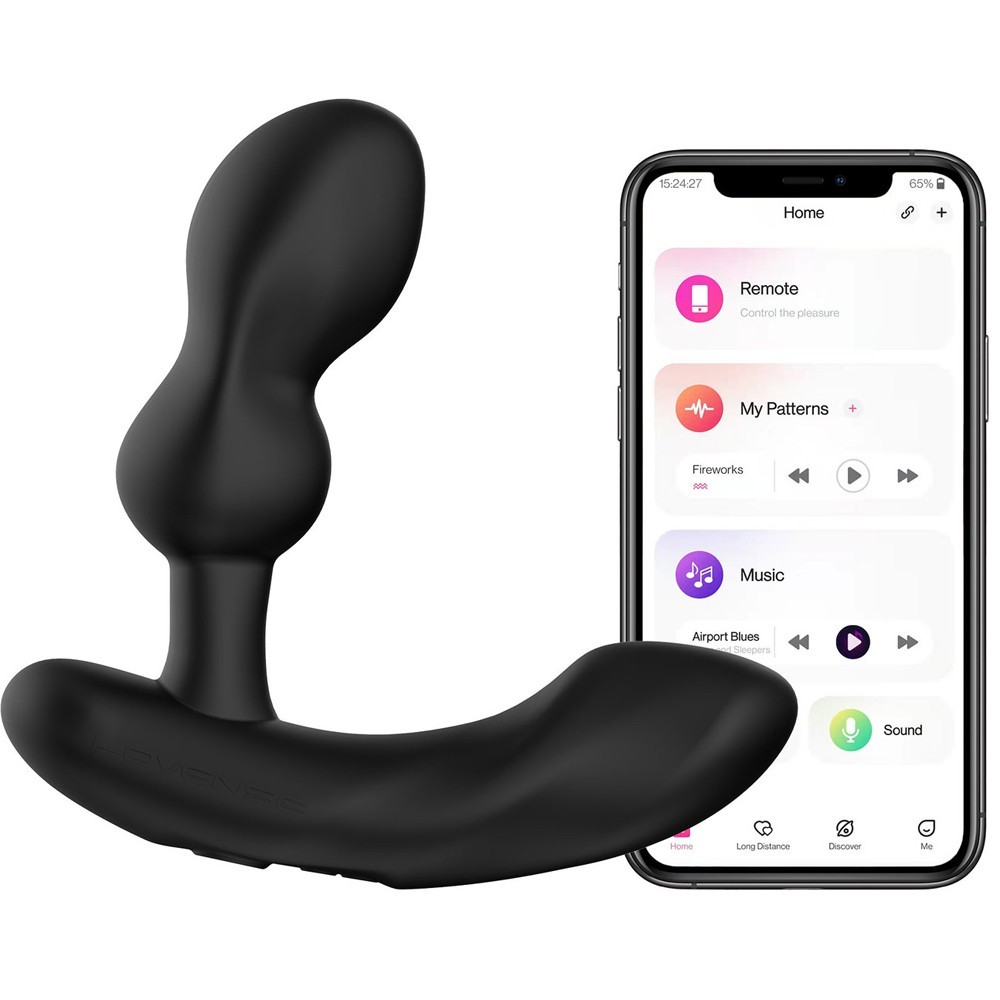 Lovense Edge 2 Prostate Massager Telefon Kontrollü Vibratör