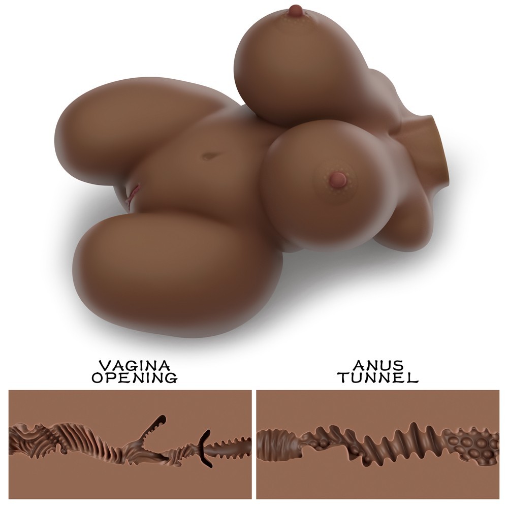Lovetoy Streetgirl's #6 Black 5.1 Kg Realistik Vücut Masturbator LV352061