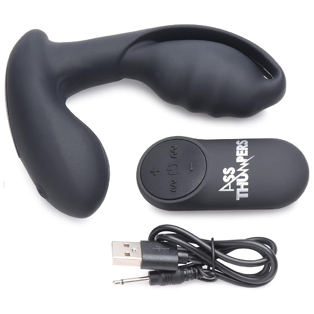 XrBrands Power P-Stim 7X Hollow Silicone Prostate Plug