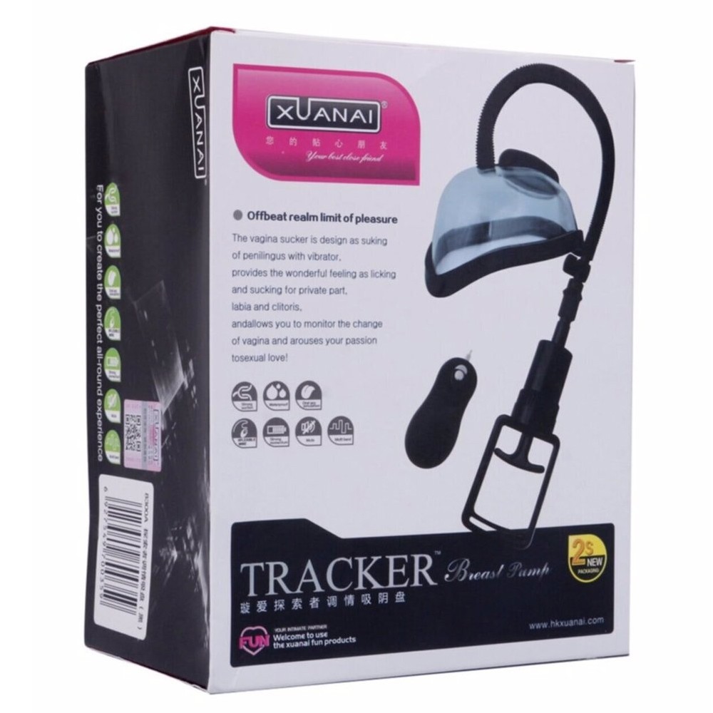 bAŞKa Tracker Vagina Pump Titreşimli ve Emiş Güçlü Vajina Pompası