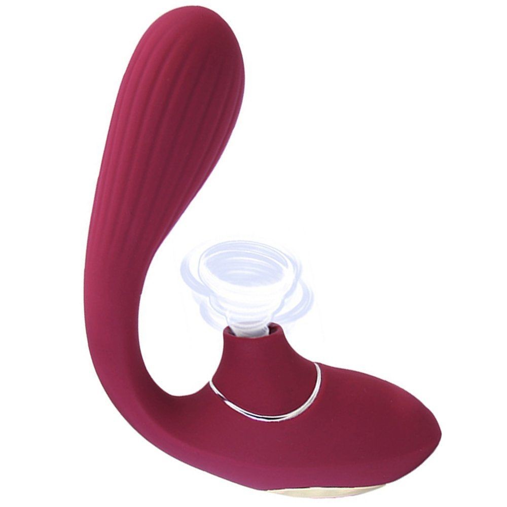 bAŞKa Sucking İn Vibration Çift Yönlü Emiş Güçlü Partner Vibratör