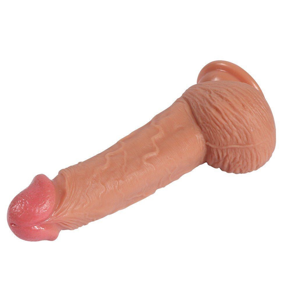 Shequ Dildo Series İke 20 cm Natural Doku Realistik Penis SQ-WBD10020