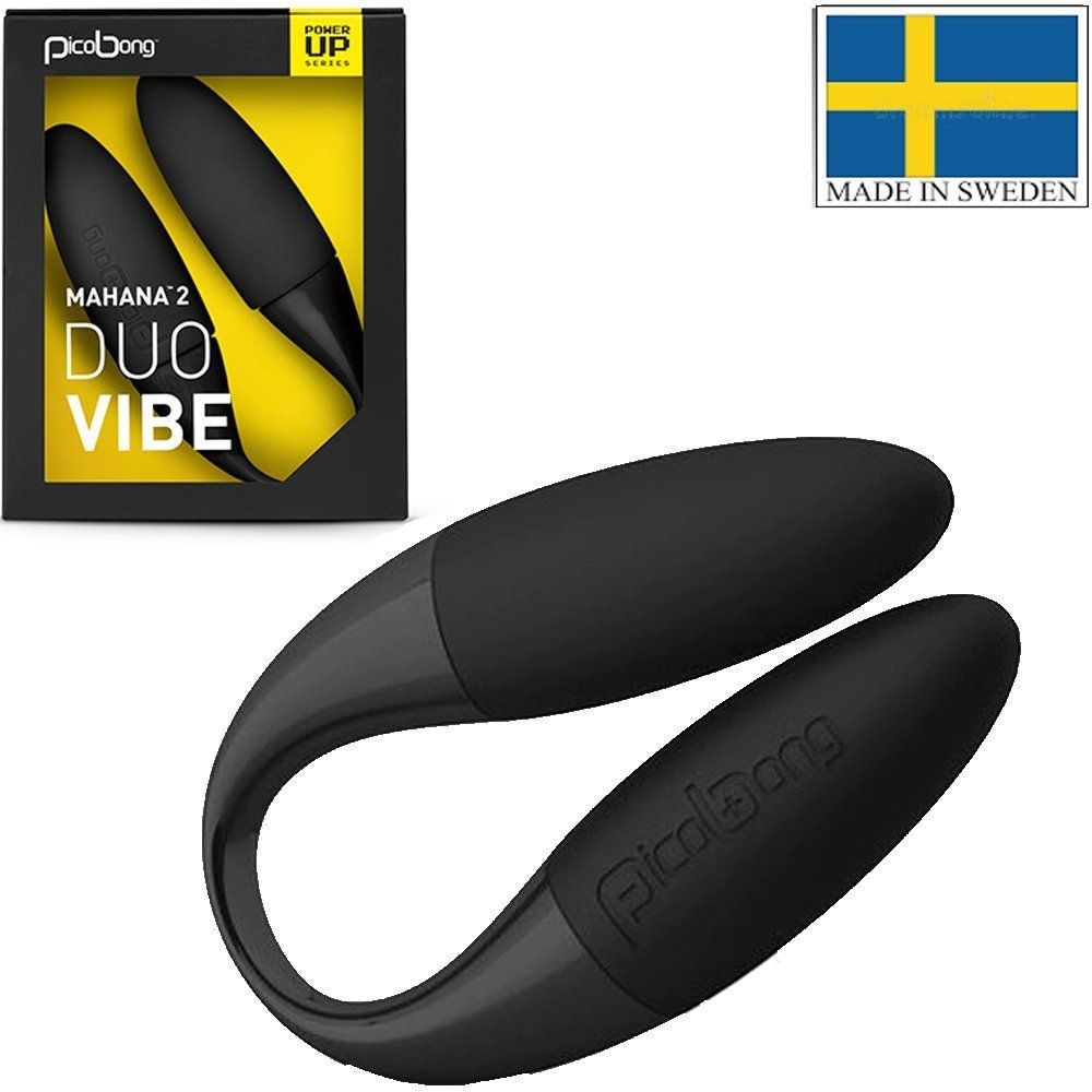 Picobong Mahana 2 Black Çift Titreşimli Partner Vibratör