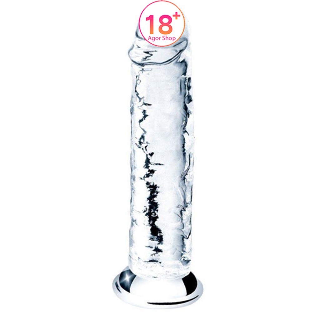Lovetoy Flawless Clear Dildo 18 cm Jel Realistik Penis LV310015