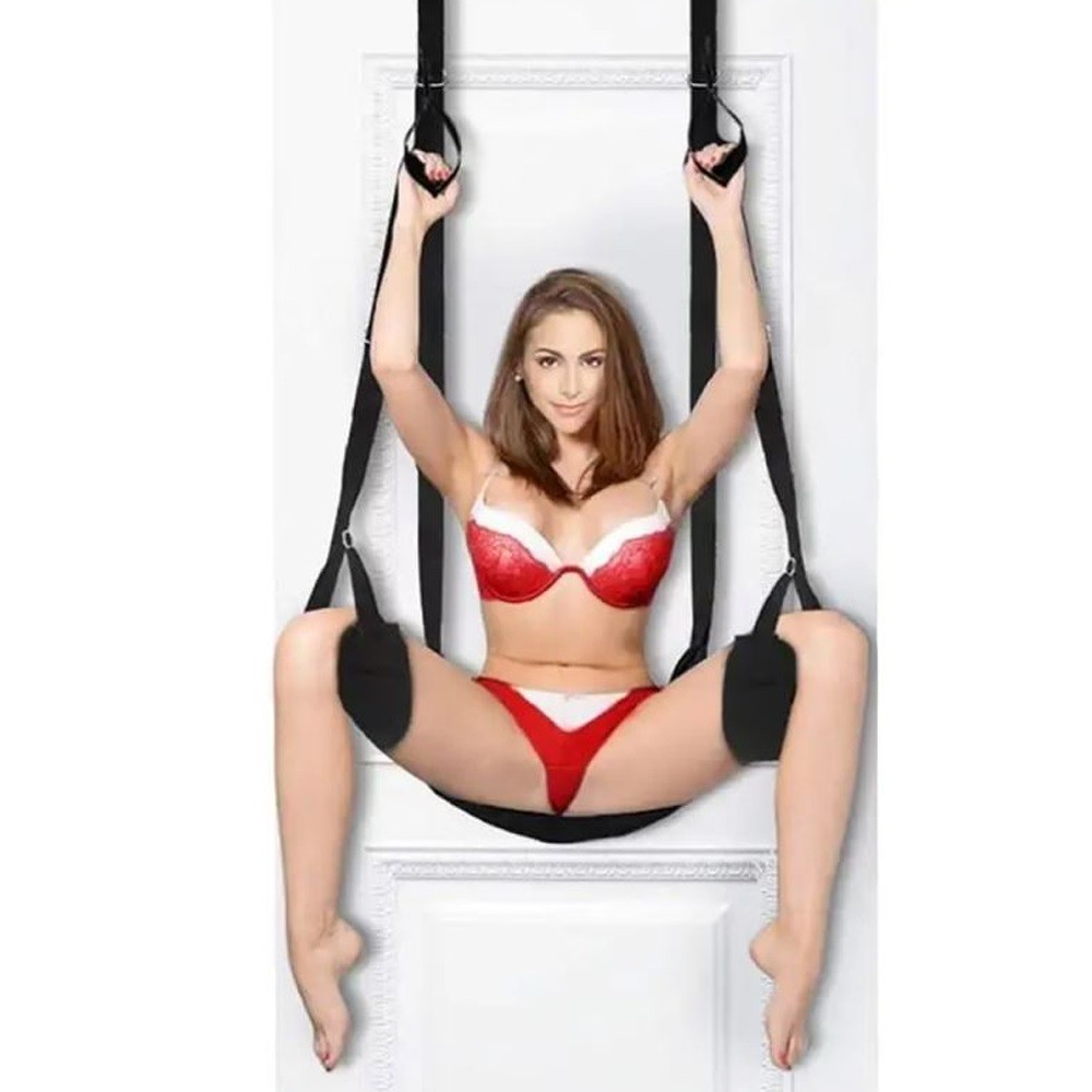 bAŞKa Fetish Fantasy Series Sentetik Deri Deluxe Trainer Door Cuffs Kapı Kelepçesi