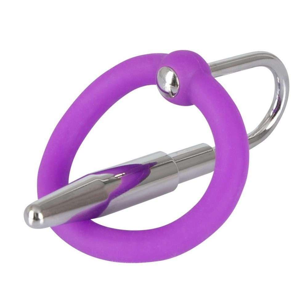 Penis Plug With A Silicone Glans Ring Penis Plug Stick