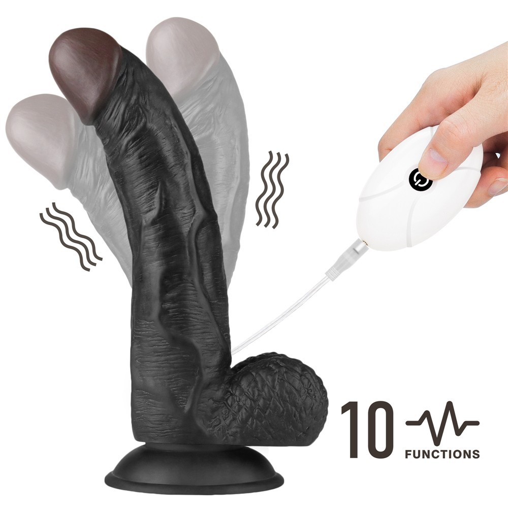 Lovetoy Vibrating Easy Strapon Set 8.5'' Belden Bağlamalı Titreşimli Penis LV715128
