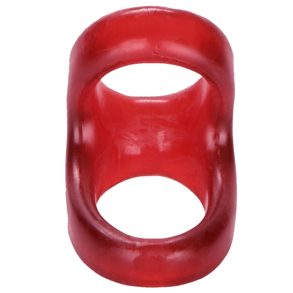 bAŞKa Easy Realese Duo Silicone Cock Ring Penis Halkası-Red