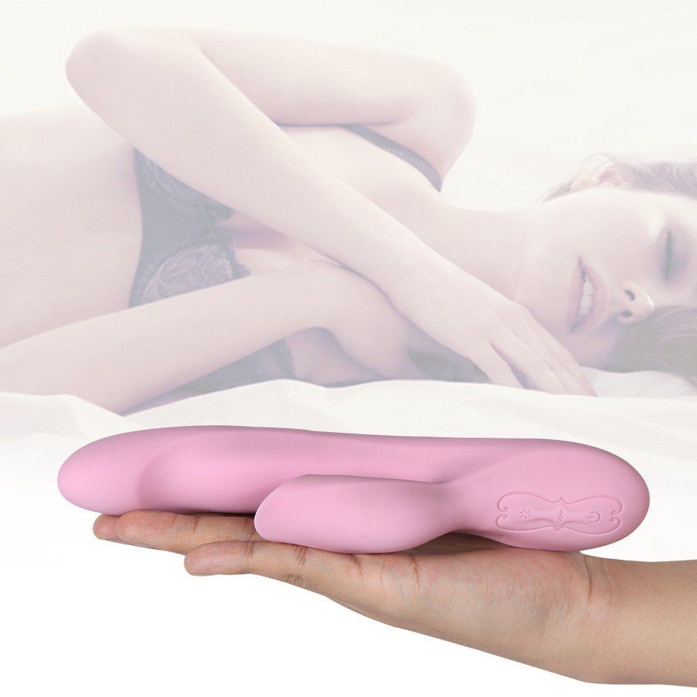 Shequ Pearly Pink Dil Hareketli G-Noktası Stimülasyon Vibratör SQ-V10104