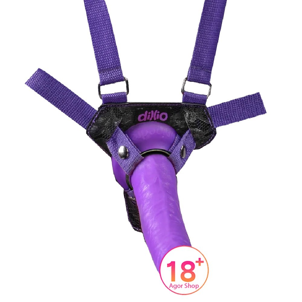 Pipedream Dillio 7" Strap-On Suspender System Belden Bağlamalı Penis