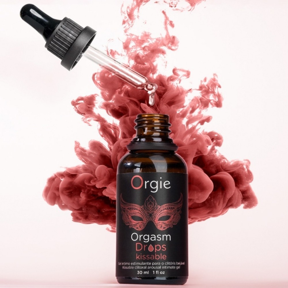 Orgie Orgasm Drops Kissable Clitoral Stimulating Drops 30 Ml