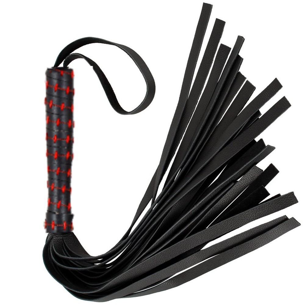 bAŞKa Fetish Fantasy Series Boras Black Sentetic Whip Fetiş Kırbaç