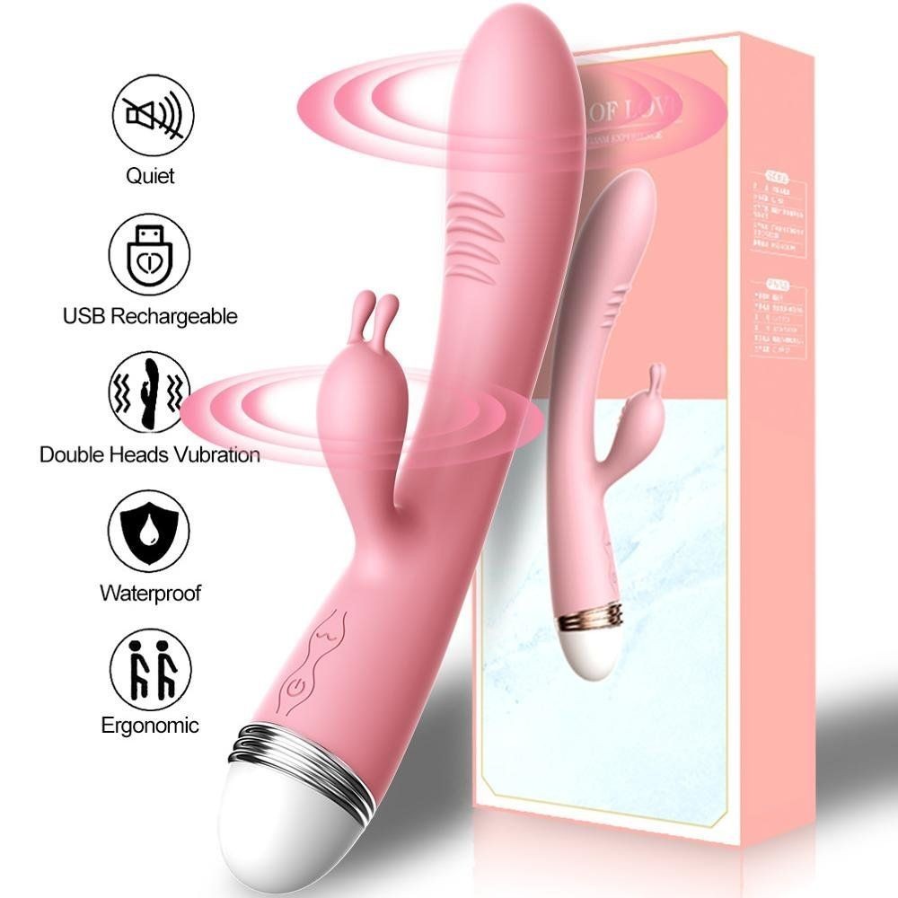 bAŞKa Of Love 12 Mod Güçlü Titreşimli Rabbit Şarjlı Vibratör