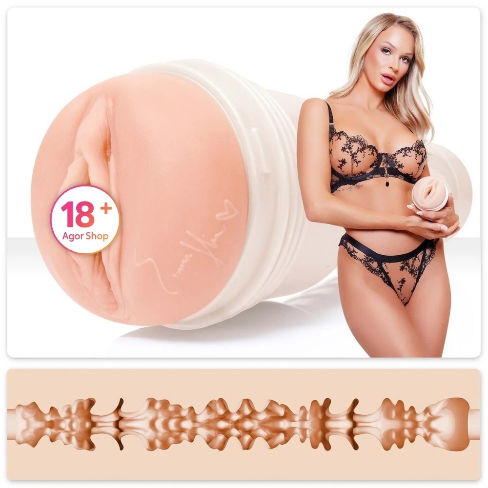 Original Fleshlight Girls Emma Hix Syrup Vajina Masturbator