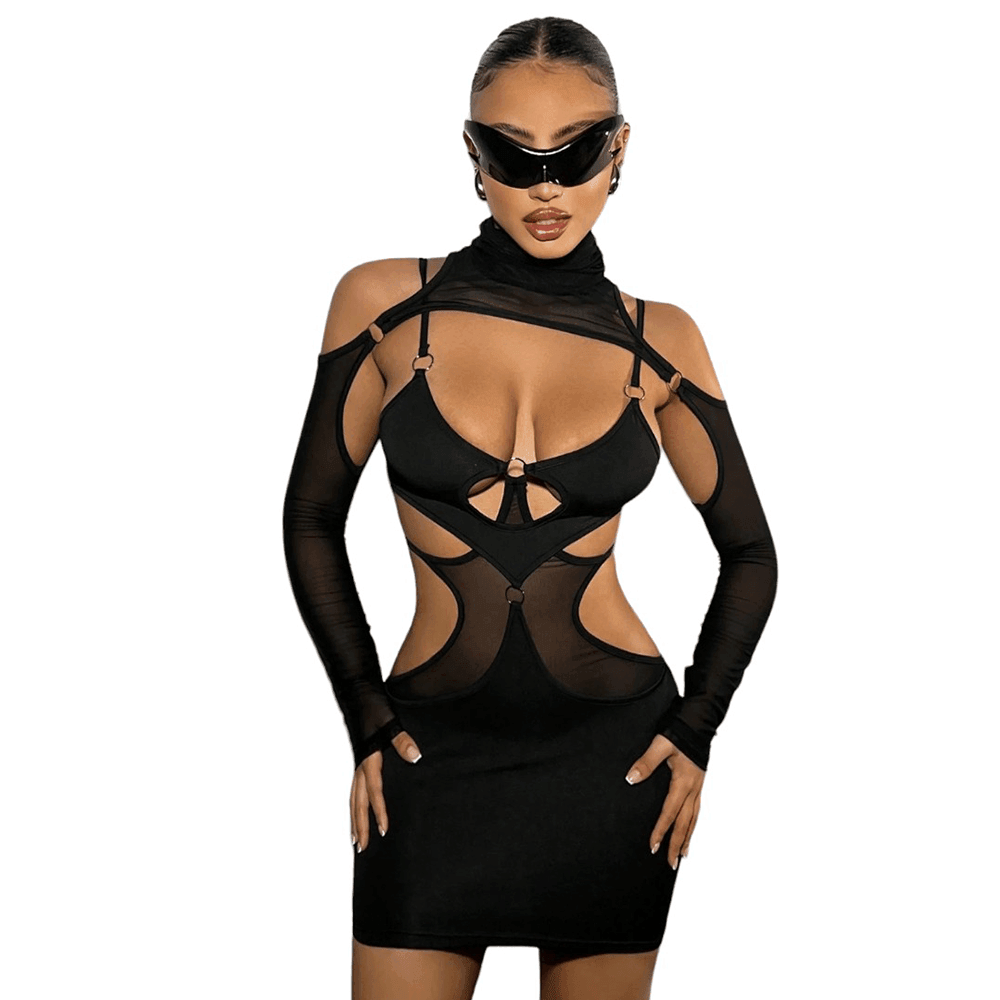 bAŞKa Fantasy Wear Lingerie Dreams Sırt ve Kol Dekolte Seksi Gecelik