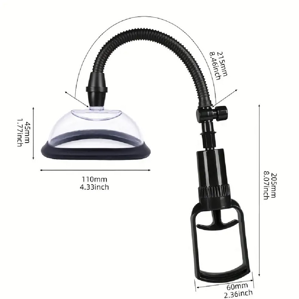 bAŞKa Passion Pussy Pump Değiştirilebilir Başlıklı Vajina Pompası
