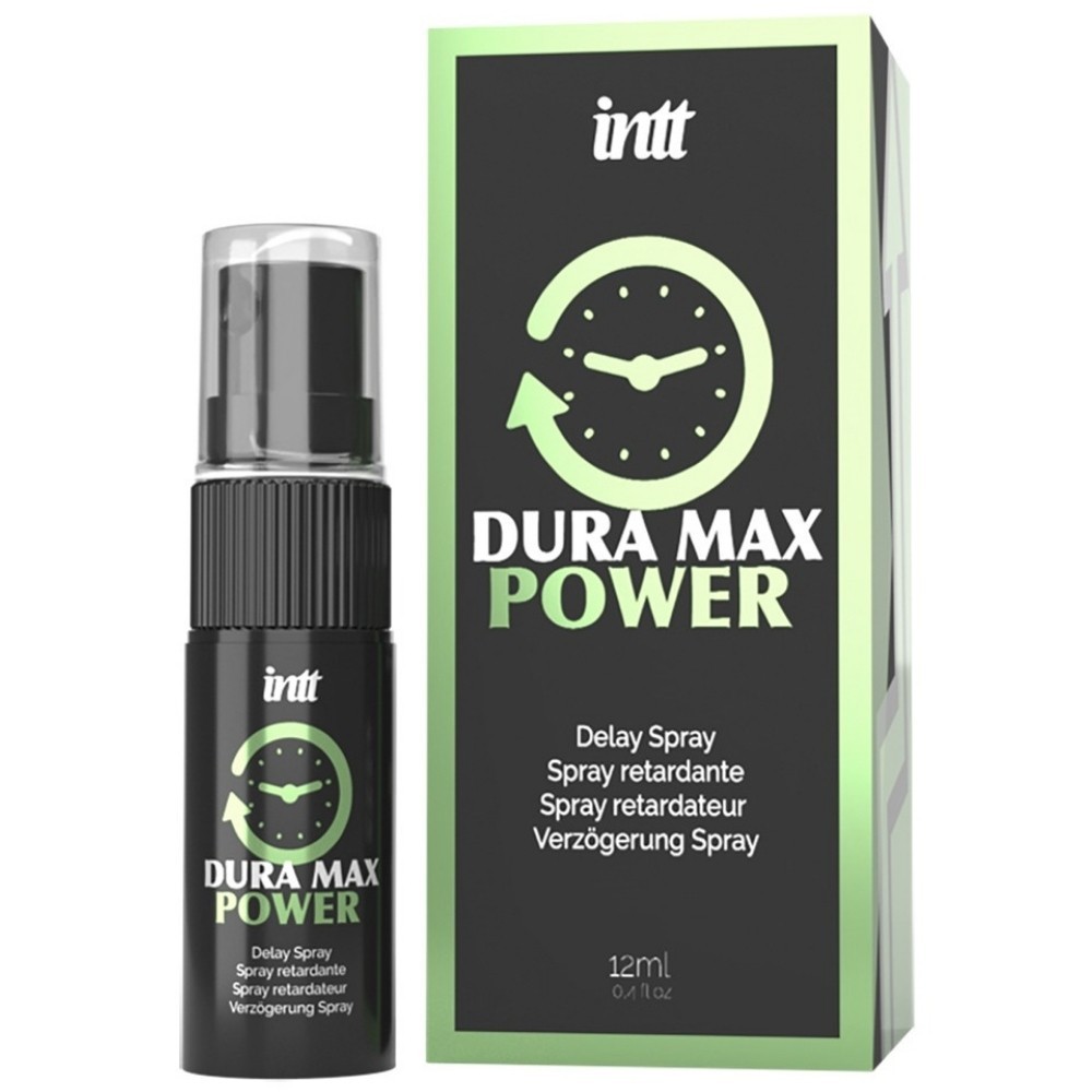 İntt Dura Max Power Delay Spray 12 Ml Erkeklere Özel Penis Spreyi