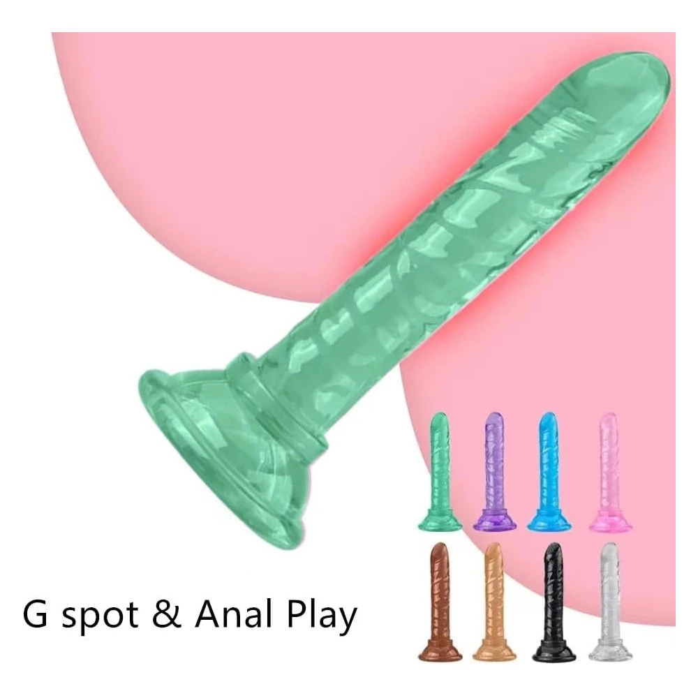 bAŞKa Dildo Series Jelly 14.5 cm Anal ve Vajinal Realistik Penis
