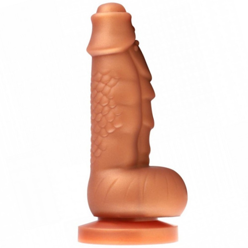 Shequ Jelly Dildo Monster 2 Squamule Realistik Penis SQ-WBD10052