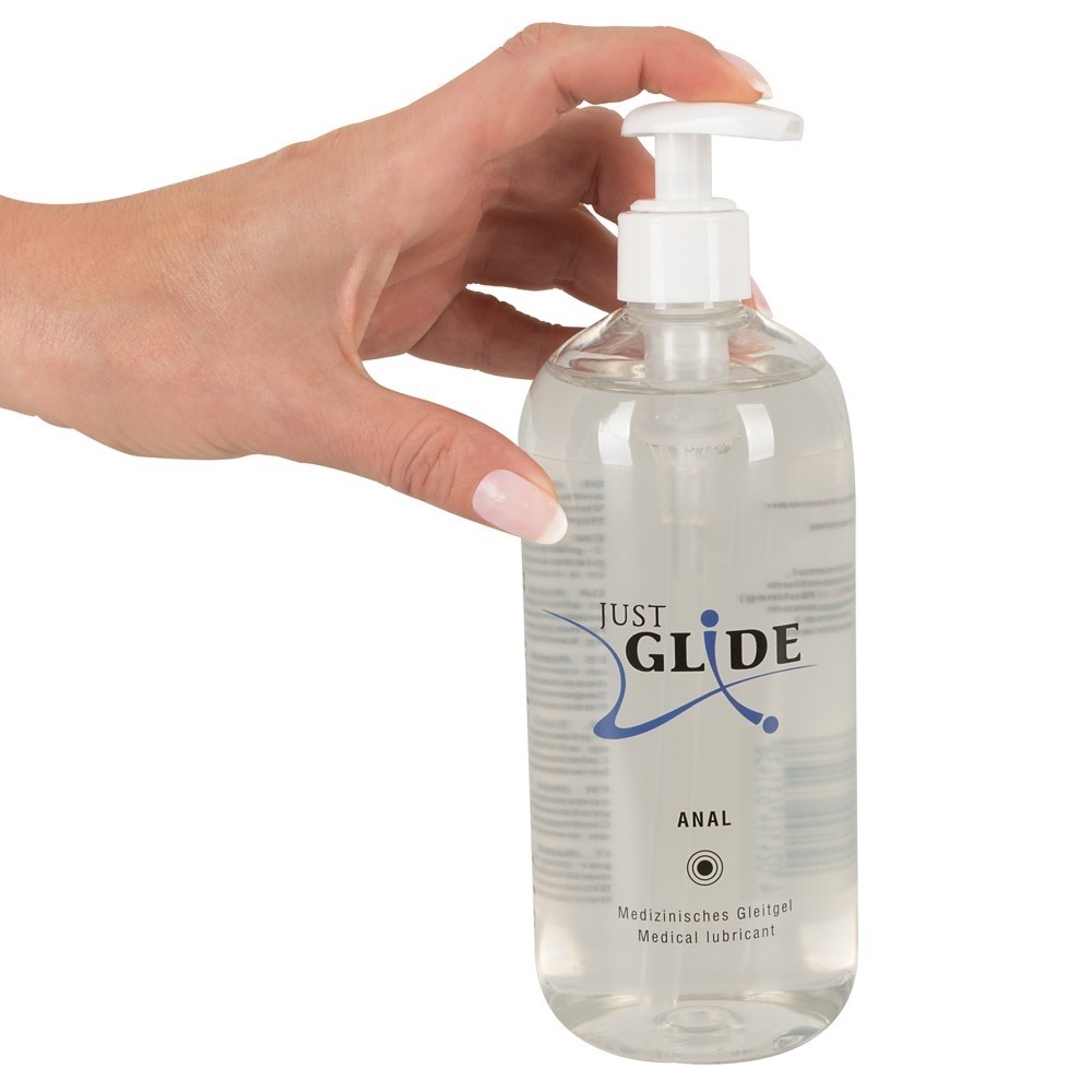 Just Glide Medical Anal Lubricant Gel 500 Ml Anal Kayganlaştırıcı Jel