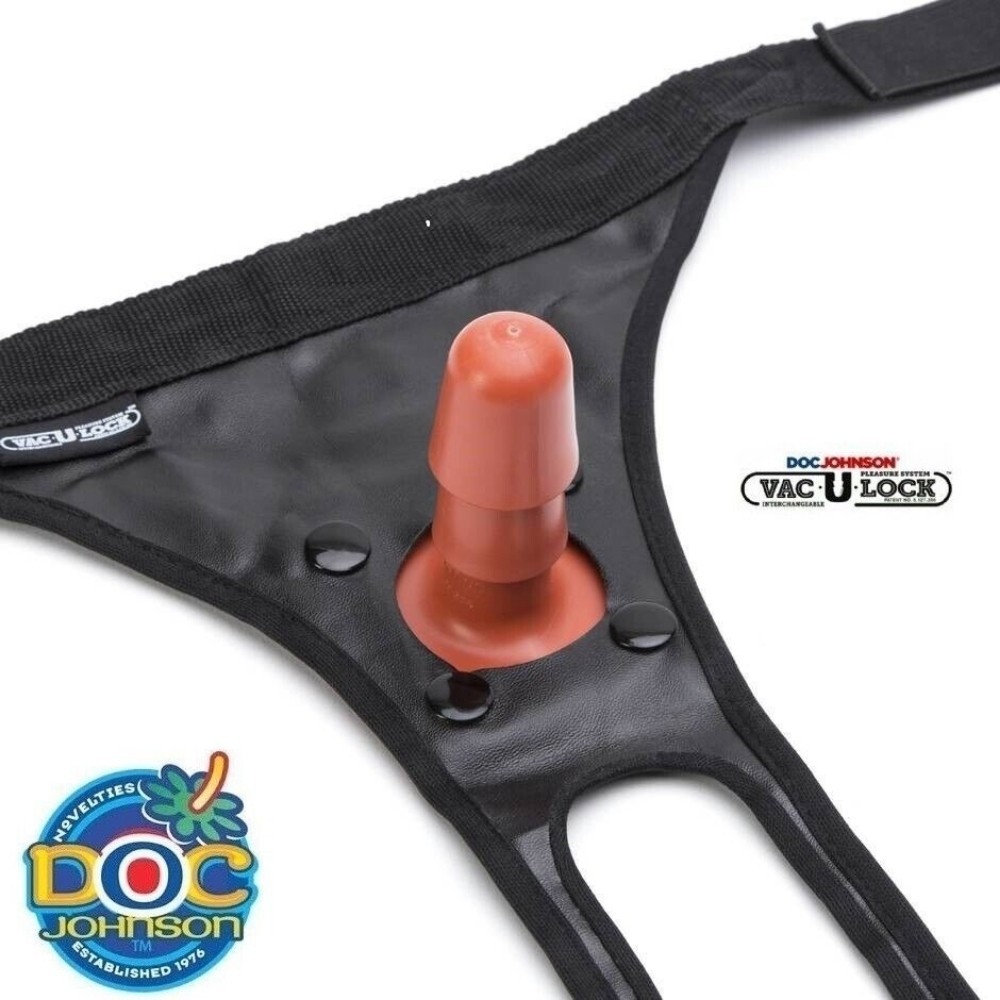 Doc Johnson Vac-U-Lock Ultra Harness With Plug