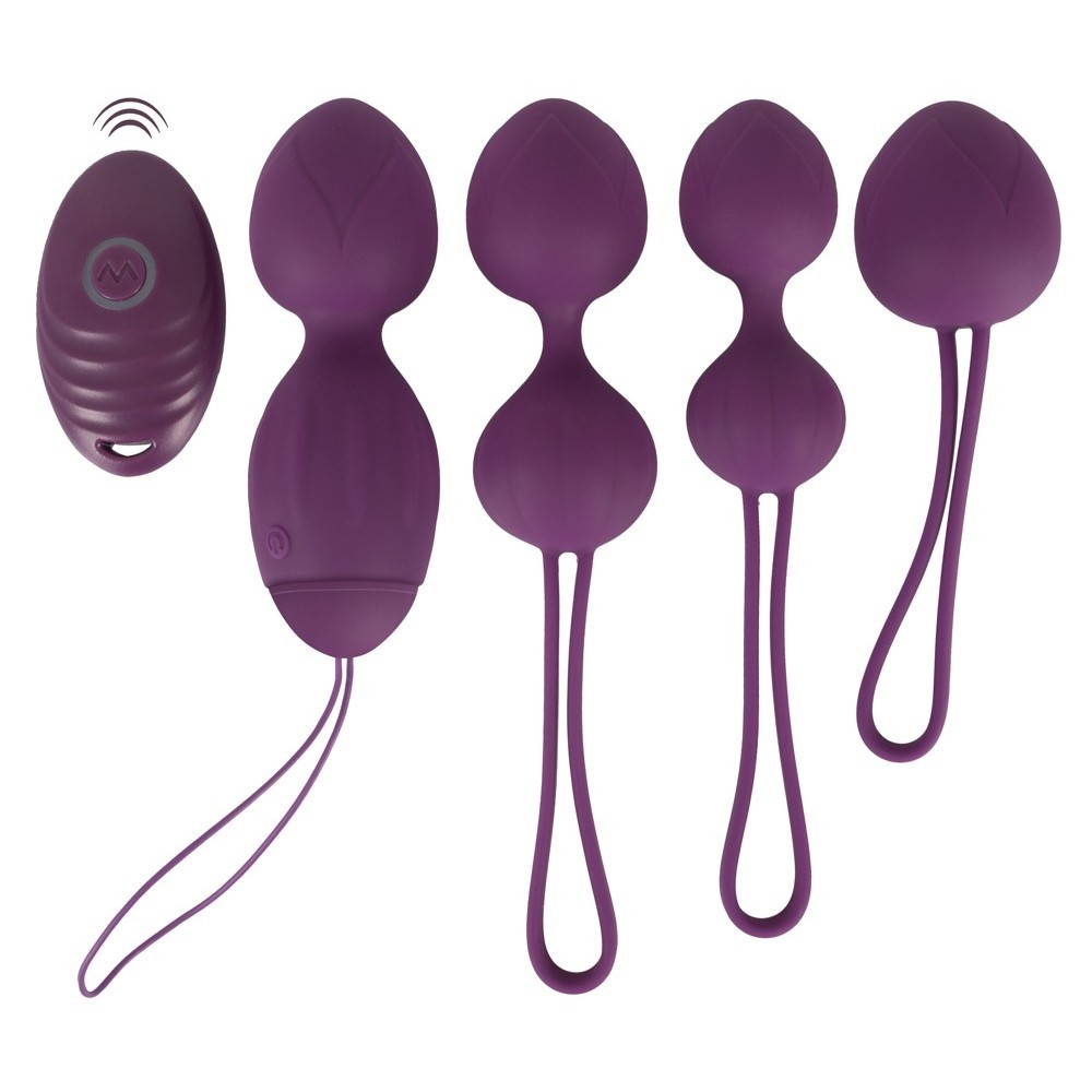 Sweet Smile 4 Piece Kegel Exercise Set PC Kegel Vibratör
