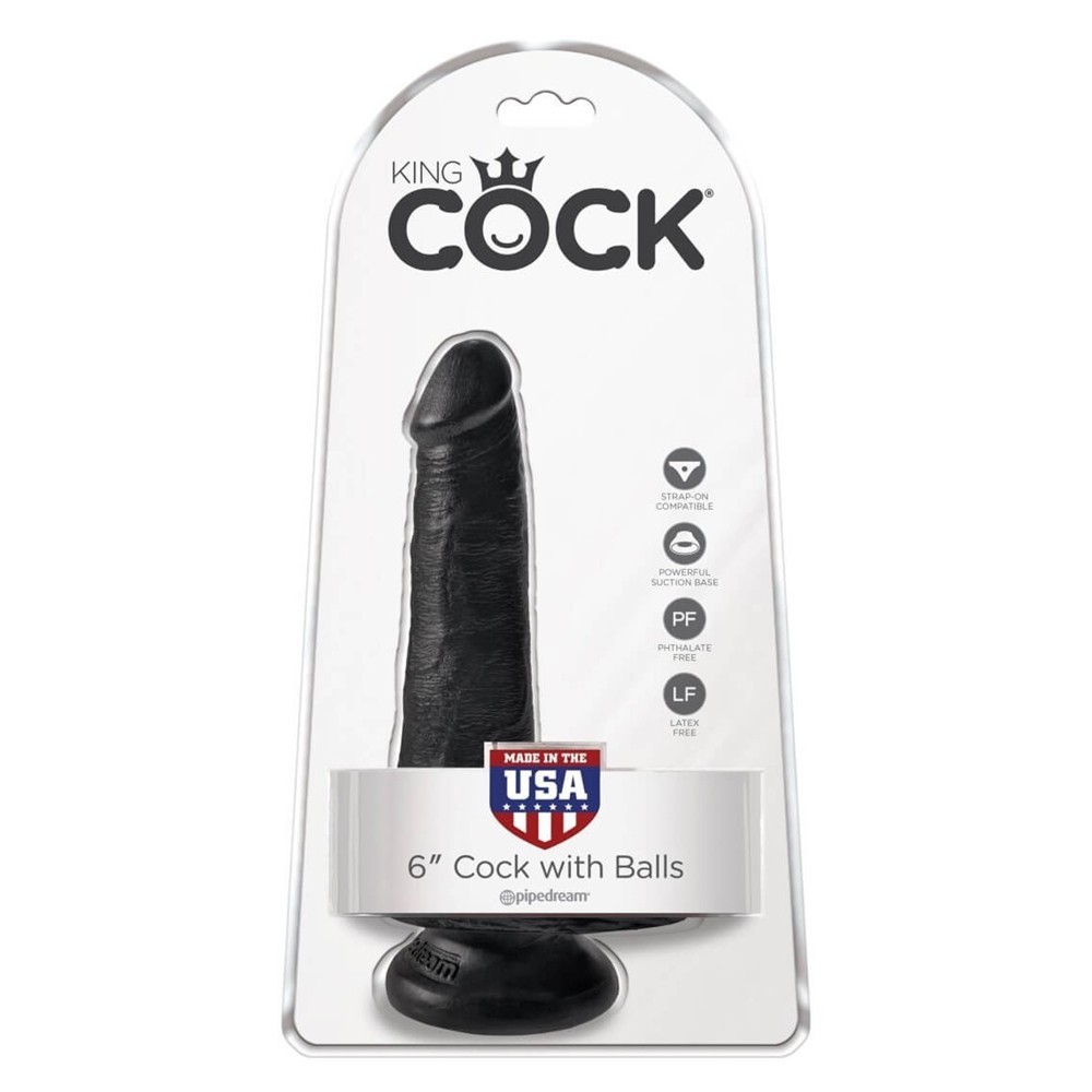 Pipedream King Cock 6 Inch Cock With Balls 15 cm Realistik Penis