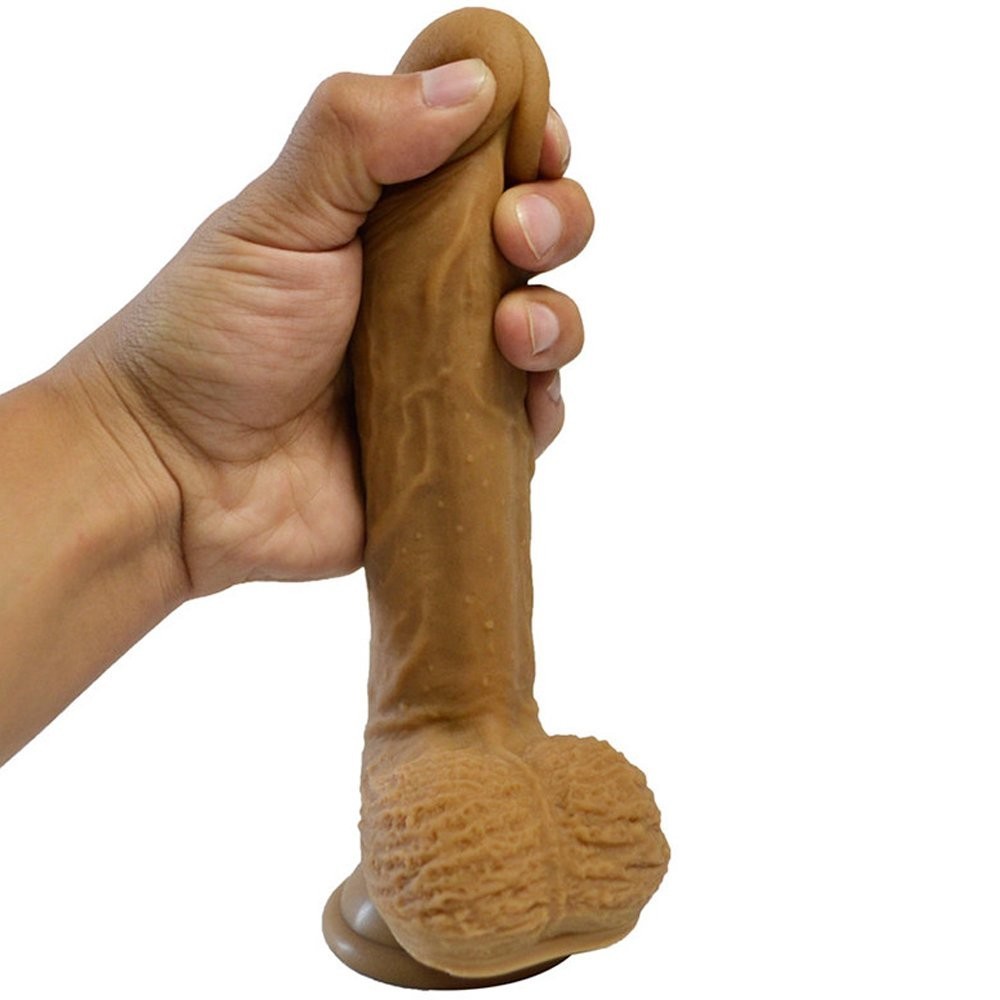 bAŞKa Stimulation Of Skin Gerçek Ten Dokusu Titreşimli Penis