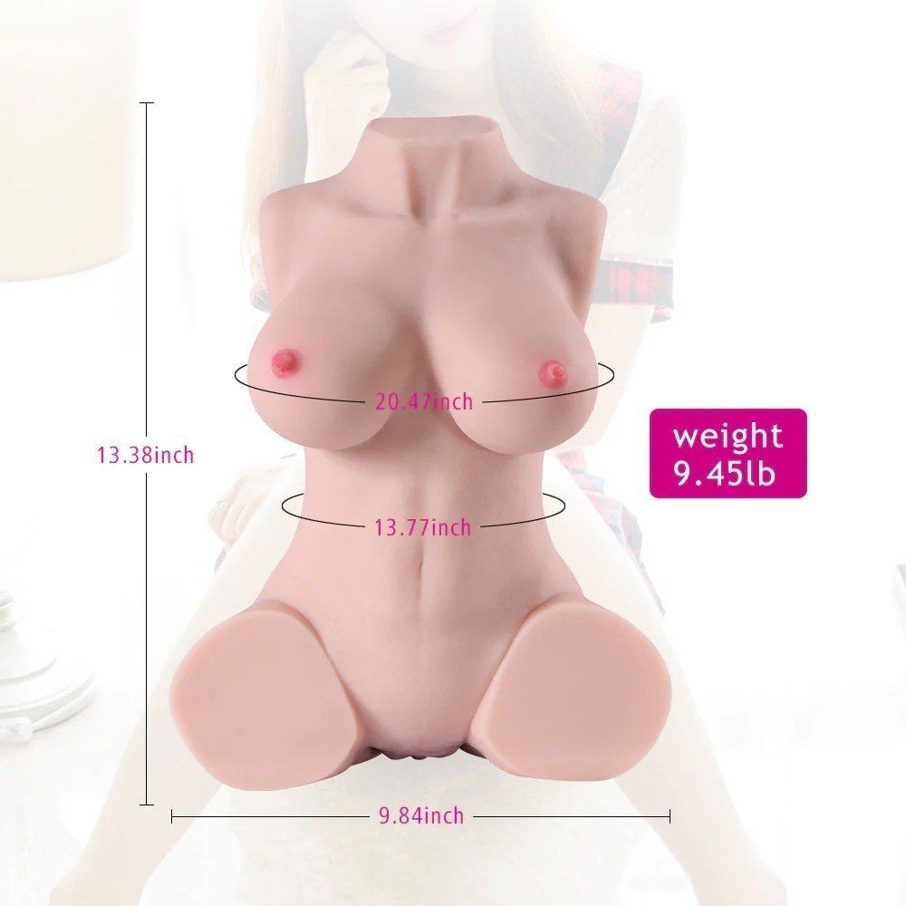 Shequ Lorraine Silicone Body Slut Realistik Vücut Masturbator SQ-MA20021