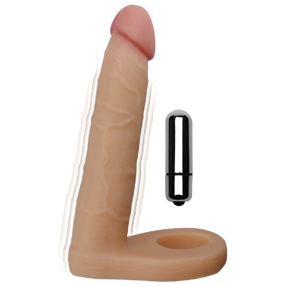 Lovetoy The Ultra Soft Double 15.8 cm Titreşimli Anal Penis LV1132