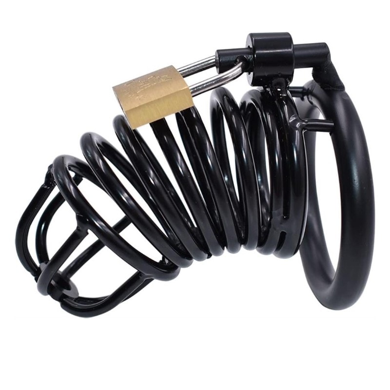 bAŞKa Master Male Chastity Blackline  Metal Penis Kilidi 45 mm